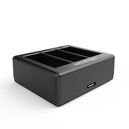 Dock Sạc 3 Pin Telesin Cho GoPro Hero 9 (Hàng Chính Hãng)