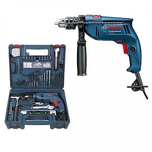Máy Khoan Động Lực Bosch GSB 550 Set Và Bộ Dụng Cụ 100 Chi Tiết