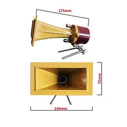 Bộ 2 loa treble PT3 họng đúc gang - Hàng chính hãng