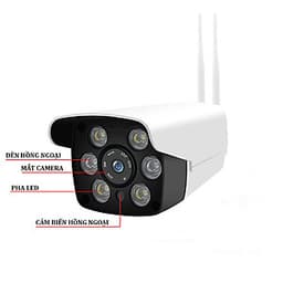 Camera Ngoài Trời Yoosee X6000 - Có Đàm Thoại 2 Chiều - Hàng Chính Hãng