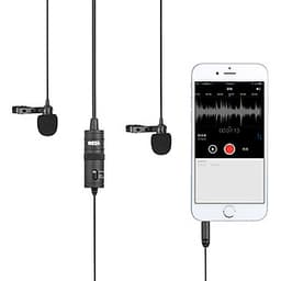 Micro Thu Âm Cài Áo Cho Điện Thoại, Máy Ảnh DSLR, Máy Quay BOYA BY-M1 AZONE