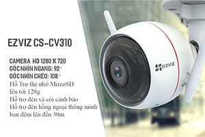 Camera IP Wifi Ngoài Trời Ezviz CS-CV310 720P - Hàng Chính Hãng
