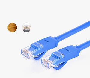 Dây mạng bấm sẵn 2 đầu Cat6 UTP Patch Cords dài 2M UGREEN NW102 11202 - Hàng Chính Hãng