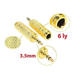 Đầu Jack chuyển đổi âm thanh từ cổng 6 ly sang 3.5