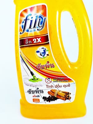 Nước Lau Sàn nhà Hương tinh dầu Quế Công Nghệ Thái Lan - fily 1 lít.