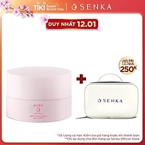 Kem Dưỡng Trắng Da Ban Đêm Senka White Beauty Glow Gel Cream 50g
