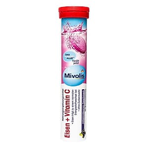 Viên Uống Bổ Sung Sắt và Vitamin C DAS Gesunde PLUS 20 Viên