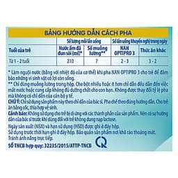 Sữa Bột Nestlé NAN Optipro 3 (900g)