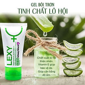 Gel Bôi Trơn Lexy Aloe (Đức) Tinh Chất Thiên Nhiên Lô Hội ( 50ml ) (Đức)