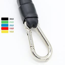 Bộ Dây Đàn Hồi Ngũ Sắc Tập Gym Đa Năng  YESURE 11 món, gọn nhẹ có thể mang đi lại bất kỳ nơi đâu, không bị gò bó về không gian và thời gian - tặng kèm túi đựng và  hướng dẫn