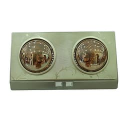 Đèn Sưởi Nhà Tắm ABG 3 Bóng Sưởi, Mỗi Bóng Công Suất 275W, Phù Hợp Với Phòng Tắm Rộng Từ 4-6 Mét Vuông - Hàng Chính Hãng