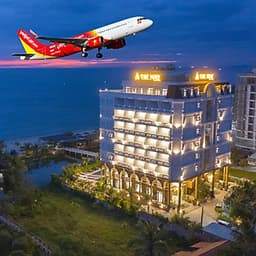 [Combo Tết Âm Lịch] 3N2Đ The May Beach Hotel 3* Phú Quốc + Vé Máy Bay Từ HCM, Bữa Sáng, Hồ Bơi, Bãi Biển Riêng Dành Cho 01 Người, Khởi Hành Mùng 2, 3, 4 Tết