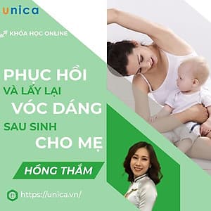  Khóa học YOGA- Phục hồi và lấy lại vóc dáng sau sinh- UNICA.VN