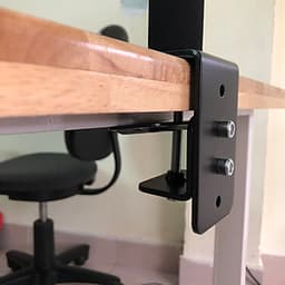 Giá treo màn hình xoay 360 độ - Chân đứng - Tay dài 23 cm, kẹp bàn, hàng nhập khẩu