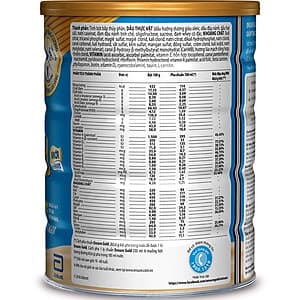 Sữa Bột Abbott Ensure Gold Hương Lúa Mạch Ít Ngọt 850g