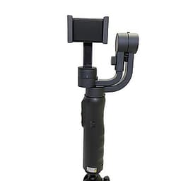 Gậy chống rung cho điện thoại 3 trục ( 3 axis) - Tặng kèm chân đỡ bạch tuốc lớn Selfiecom - Hàng chính hãng