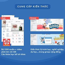 Mukbang 1200 Từ Vựng Tiếng Hàn Tổng Hợp (Trọn bộ 2 tập) - Trọn bộ giải pháp ghi nhớ 1200 từ vựng chỉ trong 50 ngày