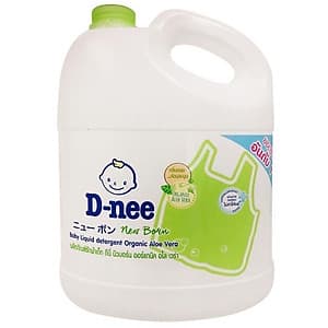 Dung Dịch Giặt Quần Áo Cho Bé D-Nee - Chai 3000ml (Xanh lá)