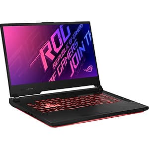 Laptop ASUS ROG Strix G15 G512-IAL001T (Core i7-10750H/ 8GB DDR4 3200MHz/ 512GB SSD PCIE G3X4/ GTX 1650Ti 4GB GDDR6/ 15.6 FHD IPS, 144Hz/ Win10) - Hàng Chính Hãng