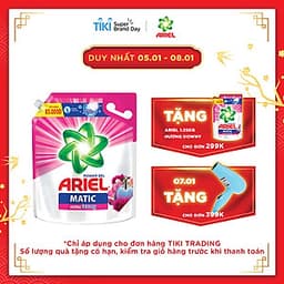 Nước Giặt Ariel Hương Downy Túi 3.2Kg