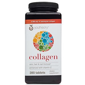 Thực phẩm chức năng Viên uống bổ sung Collagen Youtheory (Collagen Type 1-2-3) 390 Viên