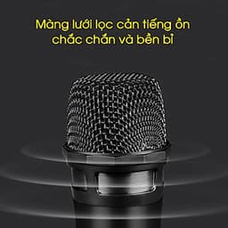 Micro karaoke không dây màn hình LCD Zansong V12 (hàng nhập khẩu)