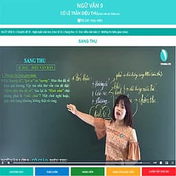 Khóa học NGỮ VĂN 9 cô Diệu Thu - 09 tháng