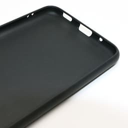 Ốp lưng cho Samsung Galaxy A11 chất liệu silicon dẻo màu đen chống sốc