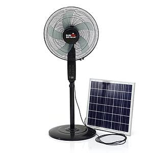 Quạt cây tích điện 2 trong 1 SUNTEK S88  sạc bằng năng lượng mặt trời - Hàng chính hãng