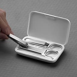 Xiaomi Mijia Nail Clippers Set Stainless Steel Trimmer Pedicure Care Clippers Earpick Nail File Professional Beauty