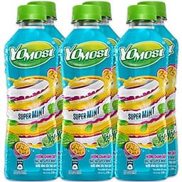 Thùng 24 chai Yomost Sữa Trái Cây Chanh Dây Bạc Hà (270ml/Chai)