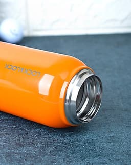 Bình Giữ Nhiệt Bằng Thép Không Gỉ Lock&Lock Loop Tumbler LHC4154ORG (620ml) - Cam