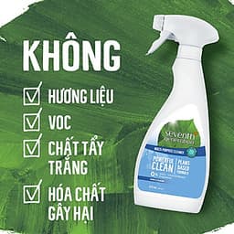 Combo 2 Seventh Generation Xịt Tẩy Rửa Đa Năng  (475ml)