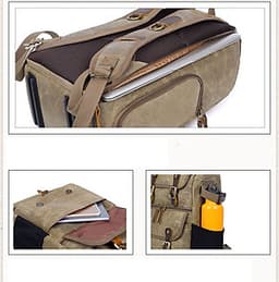 Balo Canvas chống nước Profocus Haft foto