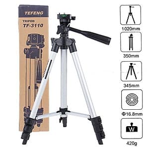 Chân máy ảnh/ Gậy chụp hình 3 chân dùng livestream - Tripod TF3110