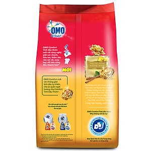 Bột Giặt OMO Comfort Tinh Dầu Thơm 4kg