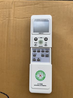 Điều khiển ( remote ) điều hòa đa năng 1000 in 1 nắp trượt cao cấp