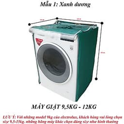 Vỏ bọc máy giặt, máy sấy chống mưa nắng chất liệu vải dù cao cấp