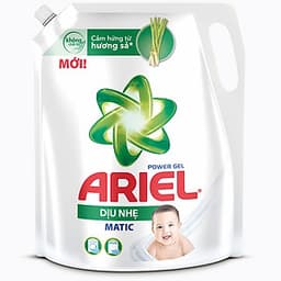 Nước giặt Ariel Dạng Túi Dịu Nhẹ Cho Da Nhạy Cảm 2.15kg