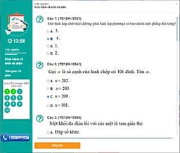 Khóa học HÌNH HỌC 12 - CƠ BẢN + NÂNG CAO thầy Nguyễn Chiến - 06 tháng
