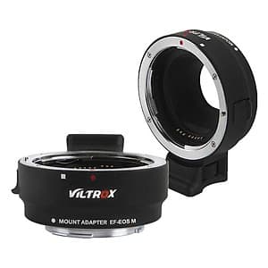 Ngàm Chuyển Auto Focus Viltrox EF-EOS M Cho Canon EOS M - Hàng Chính Hãng