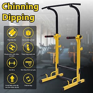BG Bộ xà đơn, xà kép đa năng  cao 1m9 cao cấp CHINNING DIPPING (hàng nhập khẩu)