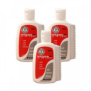 Bộ 3 Chai Dầu nóng Hàn Quốc Antiphlamine ( Chai100ml ) 