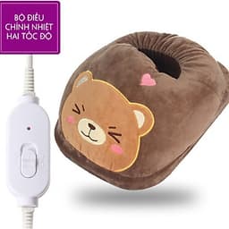 Túi sưởi ấm chân - Máy sưởi ấm chân hình thú size 32x27x12cm - Giao hình thú ngẫu nhiên