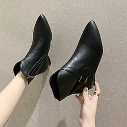 Giày bốt Martin thắt dây thời trang nữ cá tính
