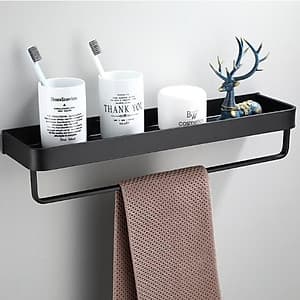 Kệ Nhà Tắm Cao Cấp Hiện Đại Phong Cách Bắc Âu Dán Tường Không Khoan Tường