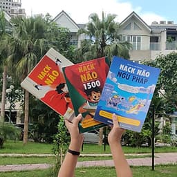Combo 2 sách Hack Não 1500 + Hack Não Ngữ Pháp - Tặng App học phát âm và ngữ pháp, làm chủ từ vựng và nắm chắc ngữ pháp tiếng Anh chỉ sau 2 tháng
