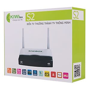 TV Box Kiwibox S2 - Hàng Chính Hãng