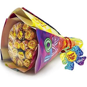 Kẹo Mút Chupa Chups Hương Trái Cây Bó Hoa (19 Que x 10g)