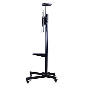 Giá treo tivi di động DK1500 dùng cho tivi 32-65 inch, màu đen, sơn tĩnh điện siêu bền